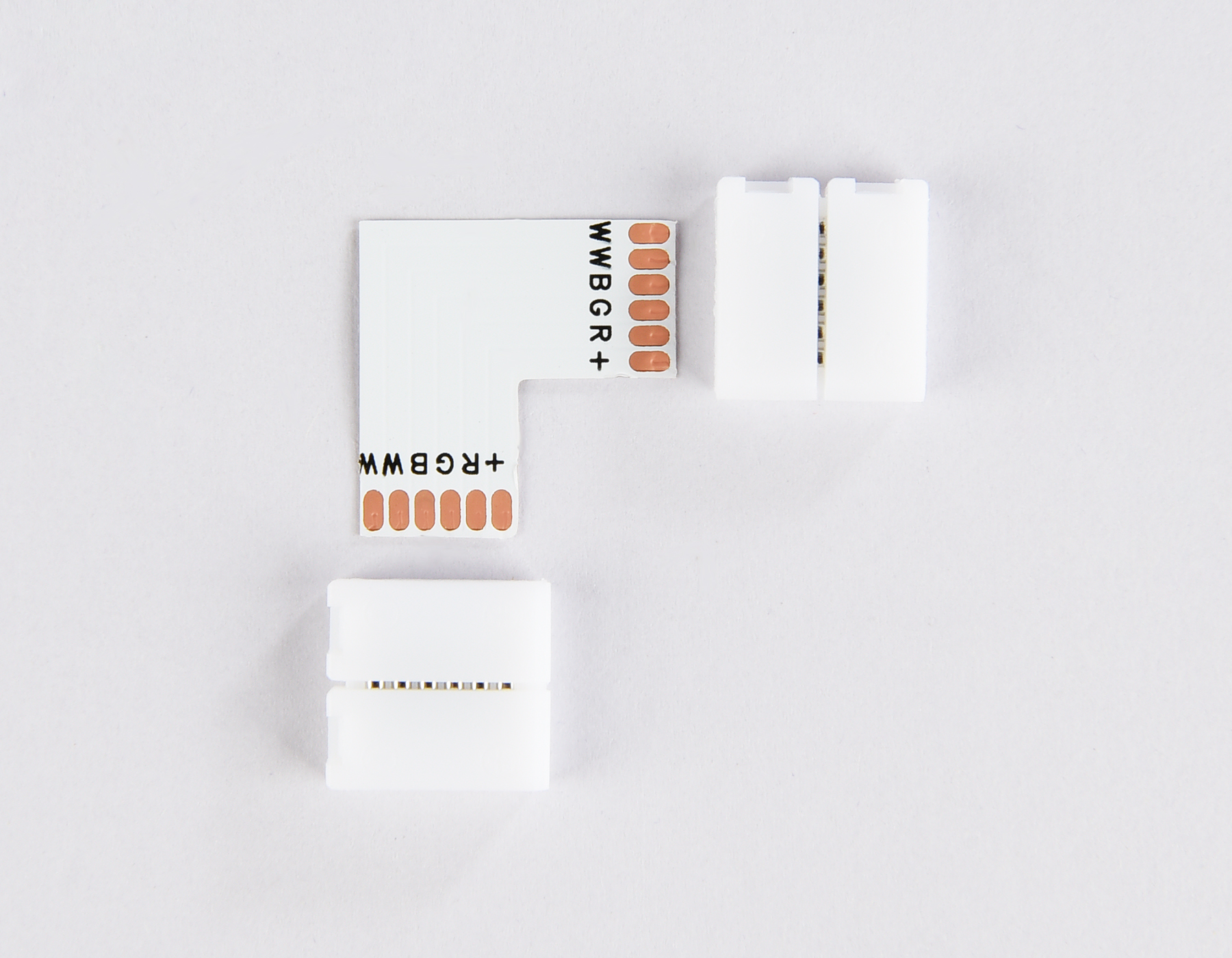 Соединитель угловой L для светодиодной ленты 5050 12/24V Ambrella Light GS GS6801_AMB