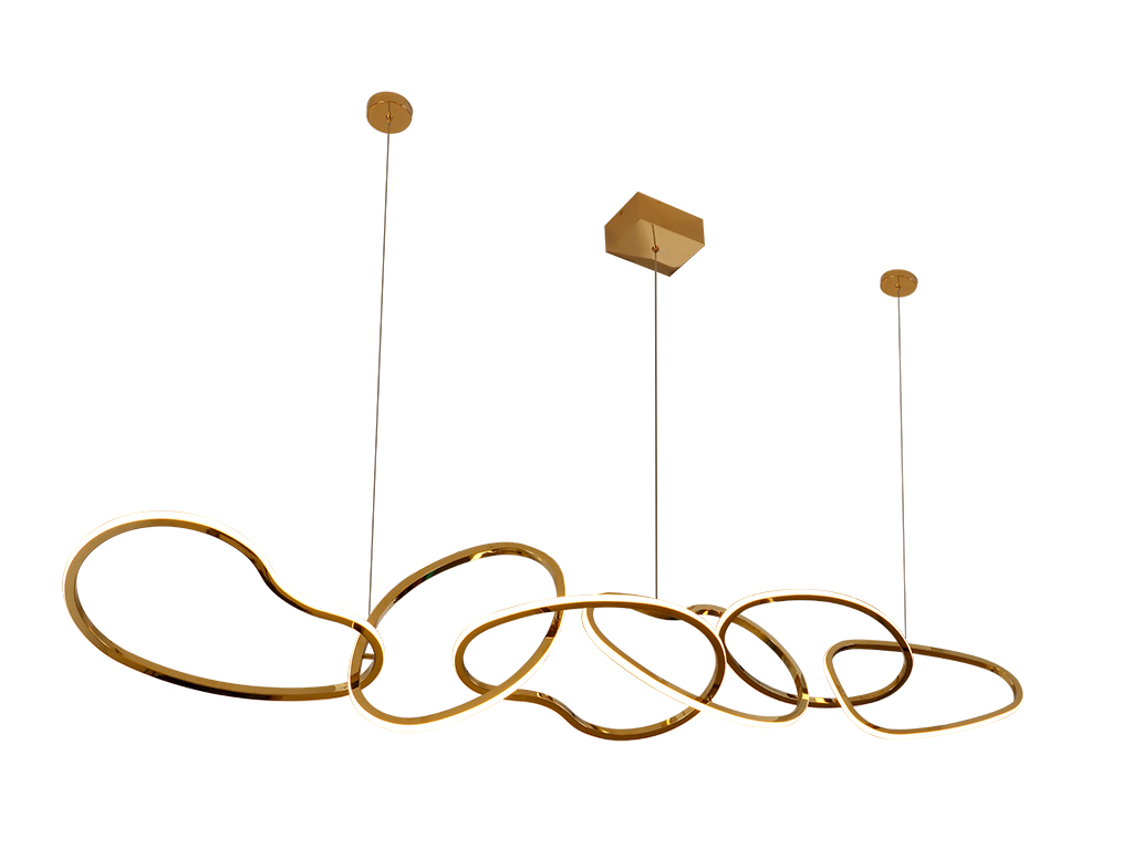 Подвесная люстра Newport 15326/S Champagne gold_NP