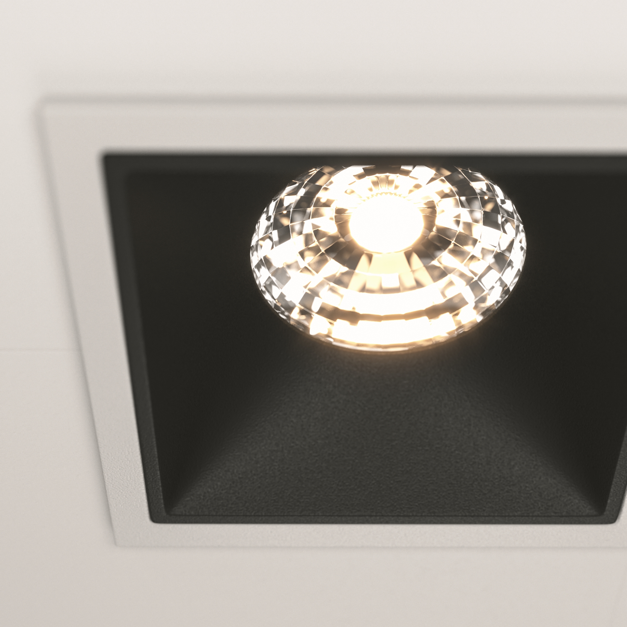 Встраиваемый светильник Maytoni Technical Alfa LED DL043-02-15W3K-D-SQ-WB_MY