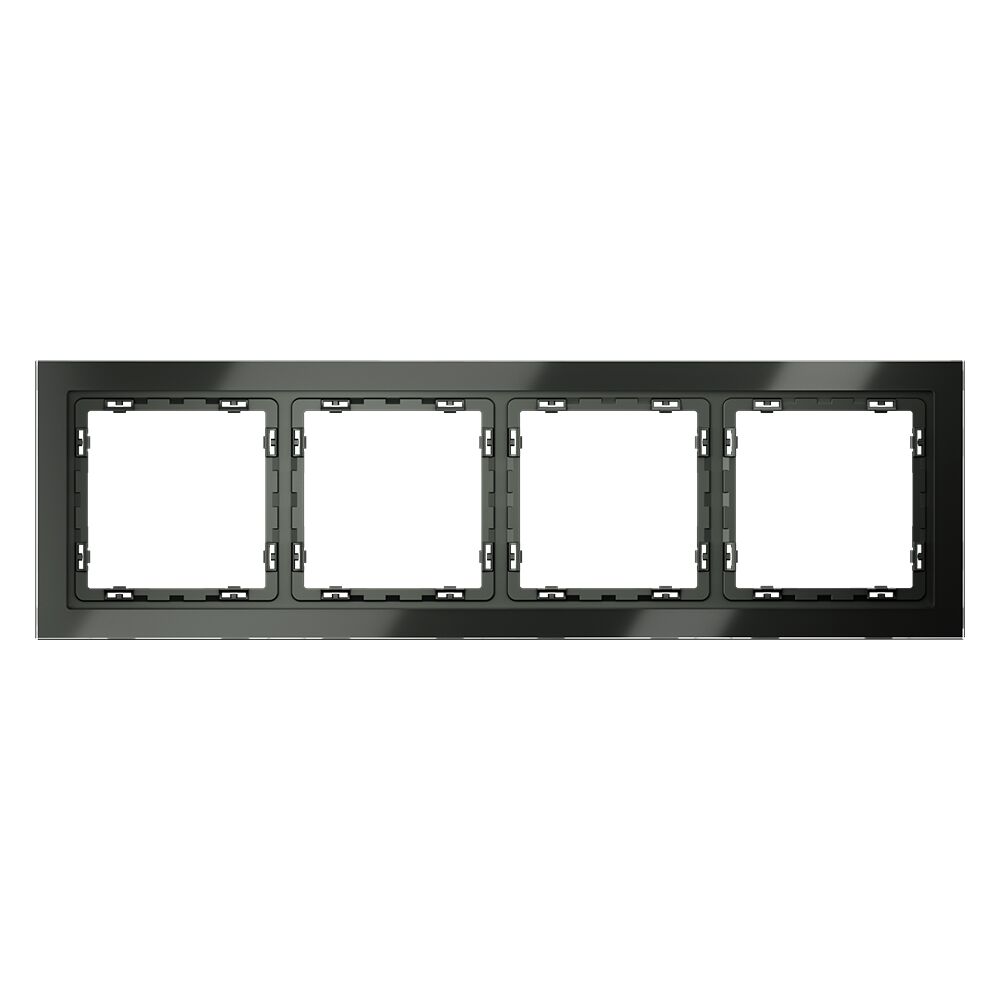 Рамка стеклянная VOLTUM S70 на 4 поста VLS110406