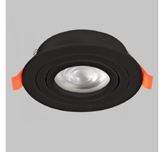 Встраиваемый светильник круглый Imex IL.0029.0007-BK_IM