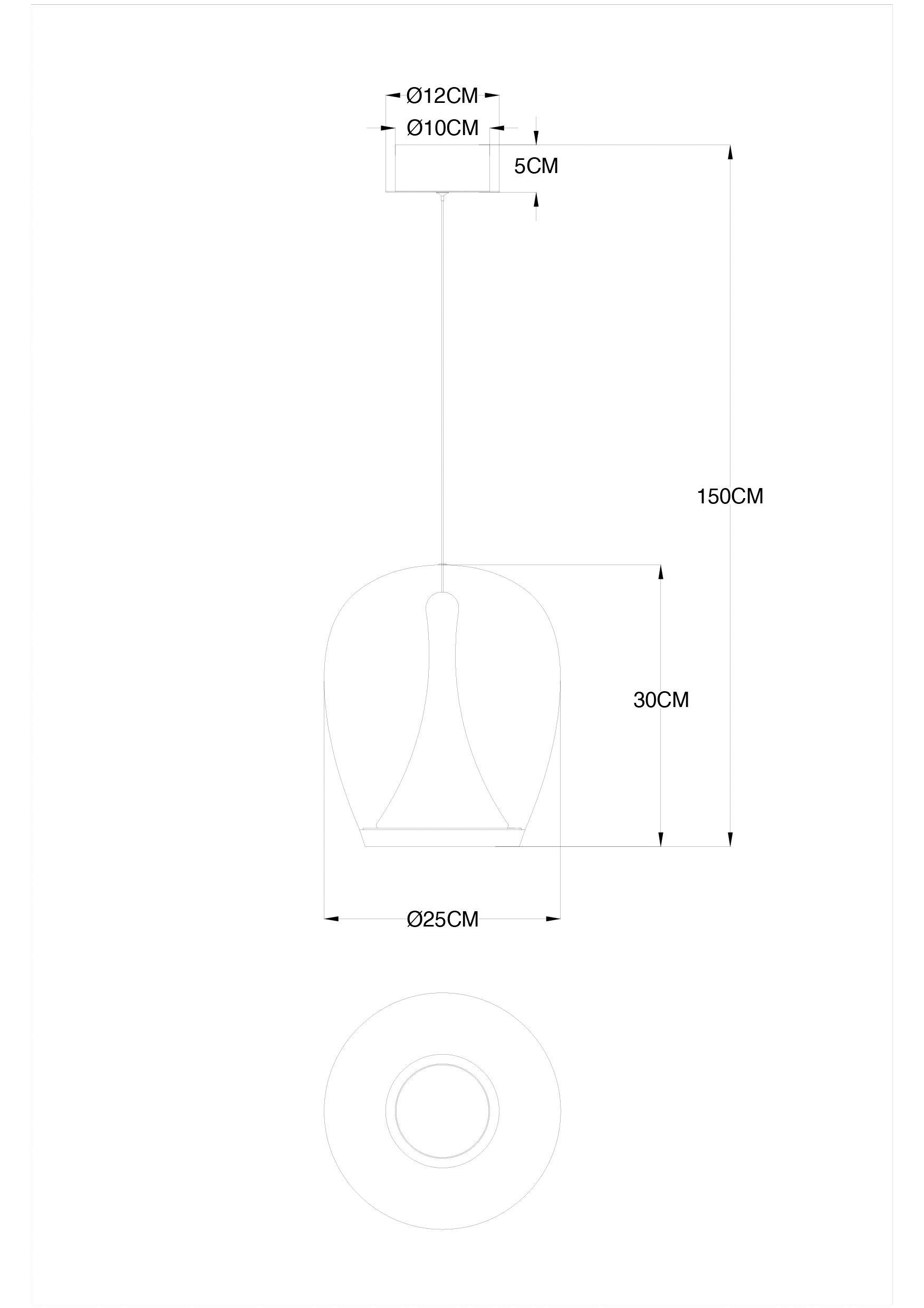 Подвесной светильник Divinare CAMPO 5875/51 SP-20_DI