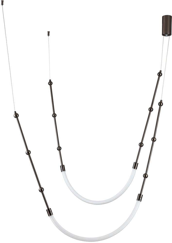 Подвесной светильник с гибким неоном (ПДУ) Indigo V000060L