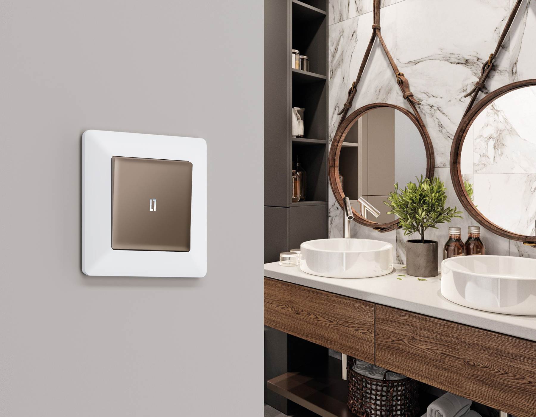 Рамка Ambrella Volt ALFA Line AF110122_AMB