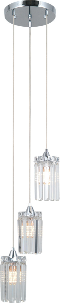 Подвесной светильник хрустальный Moderli V10755-3P_MD