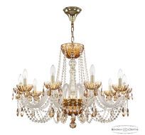 Хрустальная люстра Bohemia Ivele Crystal 5402/10/300 G Amber/M-1H K721_BI