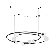 Подвесная люстра Loft IT Infinite 10155/1100 Black_LF