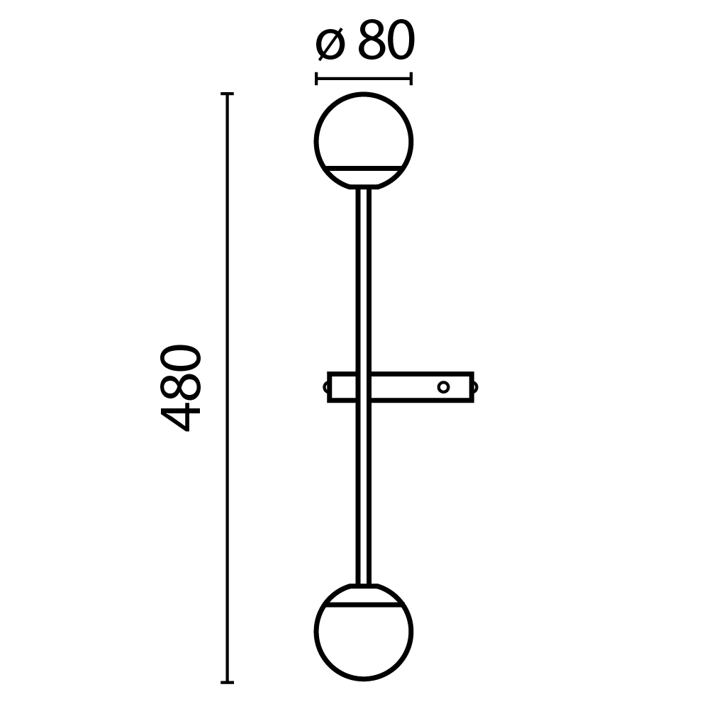 Настенный светильник Maytoni Touch MOD285WL-L10BS3K_MY