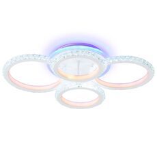 Потолочная люстра Ambrella light с RGB подсветкой и пультом Original FA9524_AMB