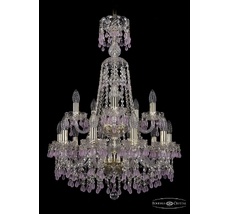 Хрустальная люстра Bohemia Ivele 1410/10+5/195/XL-84/2d G V7010_BI