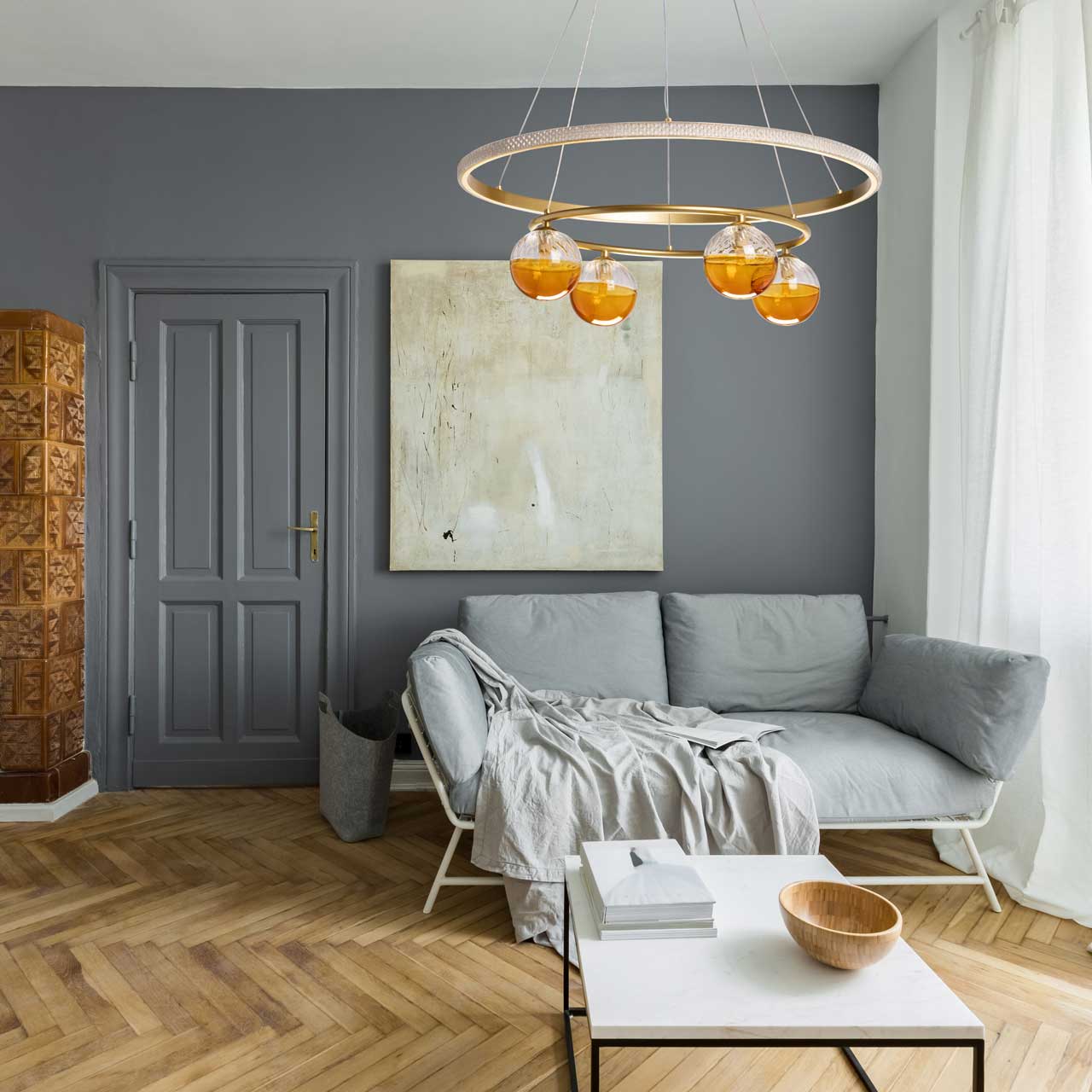 Подвесная люстра De City Оскар 510016305_MW