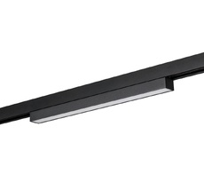 Трековый светильник светодиодный, магнитный, линейный, черный, 12Вт, 48V IP20 3000К Lumker SY-LINK-300-BL-12-WW_SW