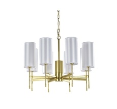 Подвесная люстра NewPort 7328/C gold без абажуров_NP