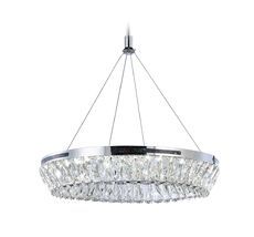 Подвесная светодиодная люстра Ambrella light с хрусталем Traditional TR5022_AMB