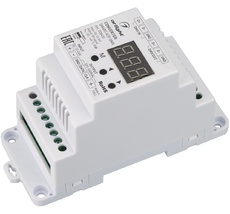 Конвертер SMART-K37-DMX (12-24V, SPI, DIN, 2.4G) ( Arlight 028410_ARL