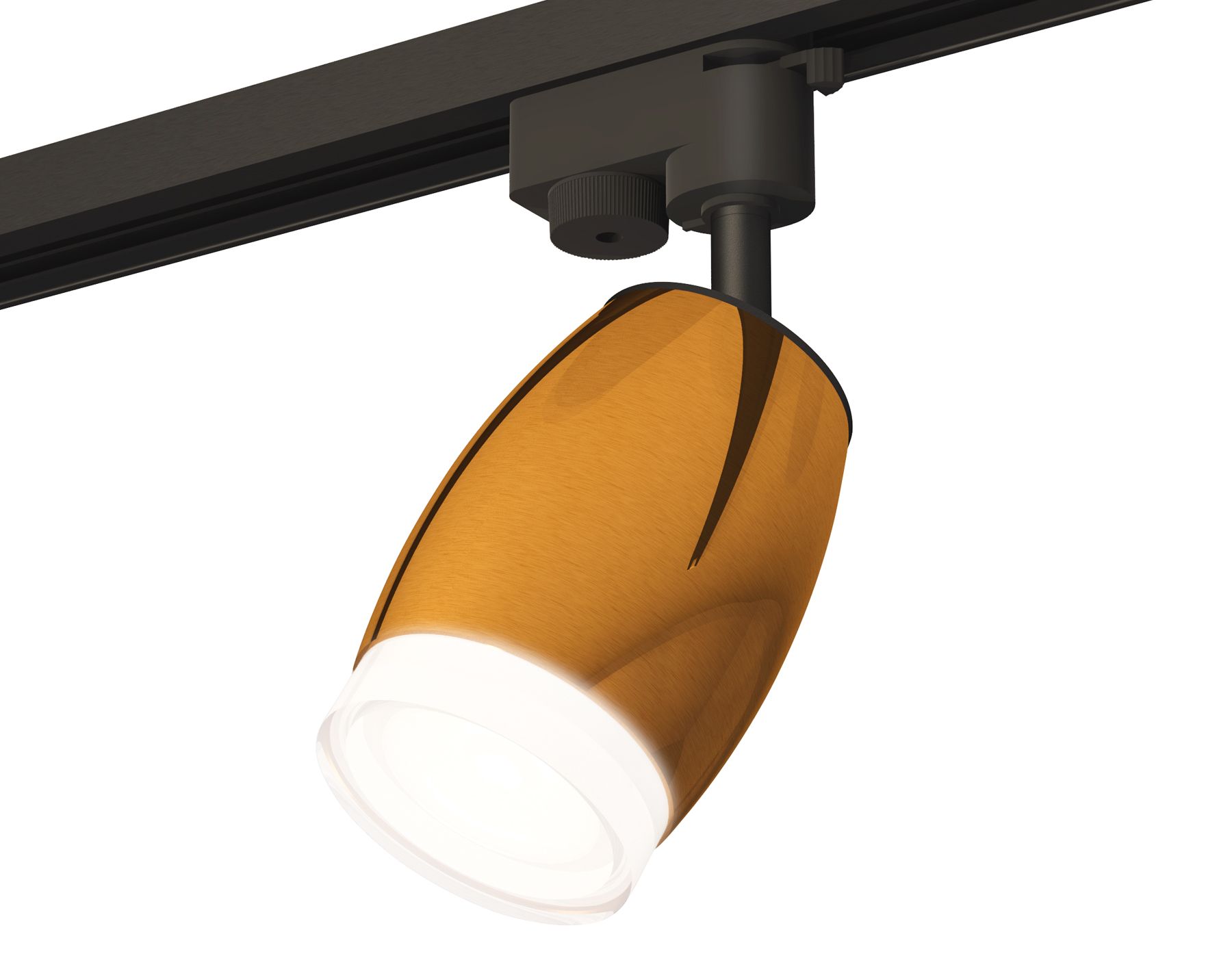 Комплект трекового однофазного светильника Ambrella light с акрилом Track System XT1125012_AMB