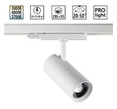 Светильник трехфазный трековый с переключателем цветовой температуры и мощности NOVOTECH NAIL 359585
