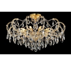 Подвесная люстра Crystallux HOLLYWOOD HOLLYWOOD SP-PL10 GOLD D1000_CR