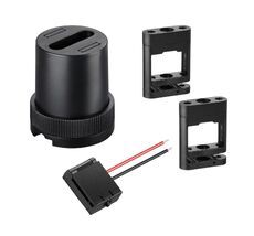 Комплект для текстильного шинопровода: накладная чаша-1шт; крепление для фиксации-2шт; токопровод-1ш NOVOTECH EASY 135260