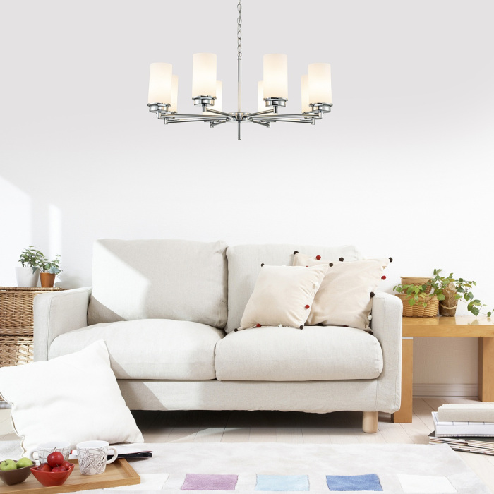 Подвесная люстра Escada 2119/8S Chrome_ESC