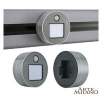 Трековый светильник Arte Milano track-sockets 380011TLS/LWS Grey