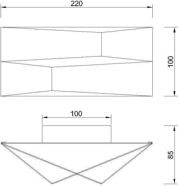 Настенный светильник Mantra FUJI 8156_MN