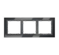 Рамка стеклянная VOLTUM S70 на 3 поста VLS110307