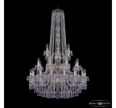 Хрустальная люстра Bohemia Ivele Crystal 1410/16+8+4/300/h-130/3d G V7010_BI