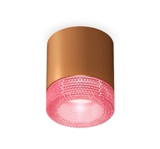 Комплект накладного светильника Ambrella light с композитным хрусталем Techno XS7404030_AMB