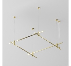 Основание на тросовых подвесах Hang для трековых светильников Maytoni FLARITY TFC-Flar-H04-BS_MY