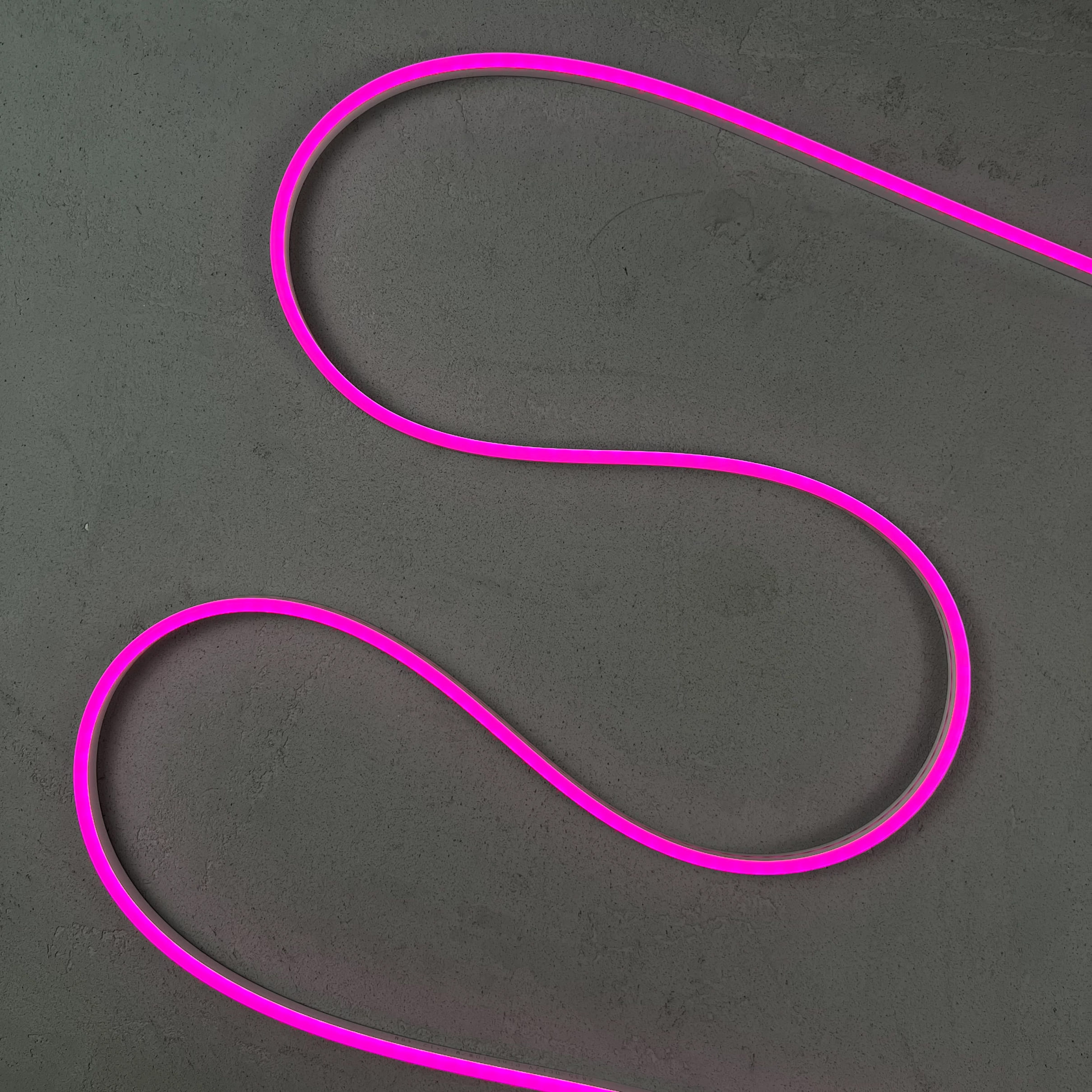 Односторонний Гибкий Неон 6х12мм Розовый 12В, IP65 LTC FR-23527 FR-23527