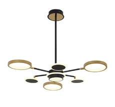 Потолочная люстра на штанге светодиодная с ПДУ F-Promo 4687-7P