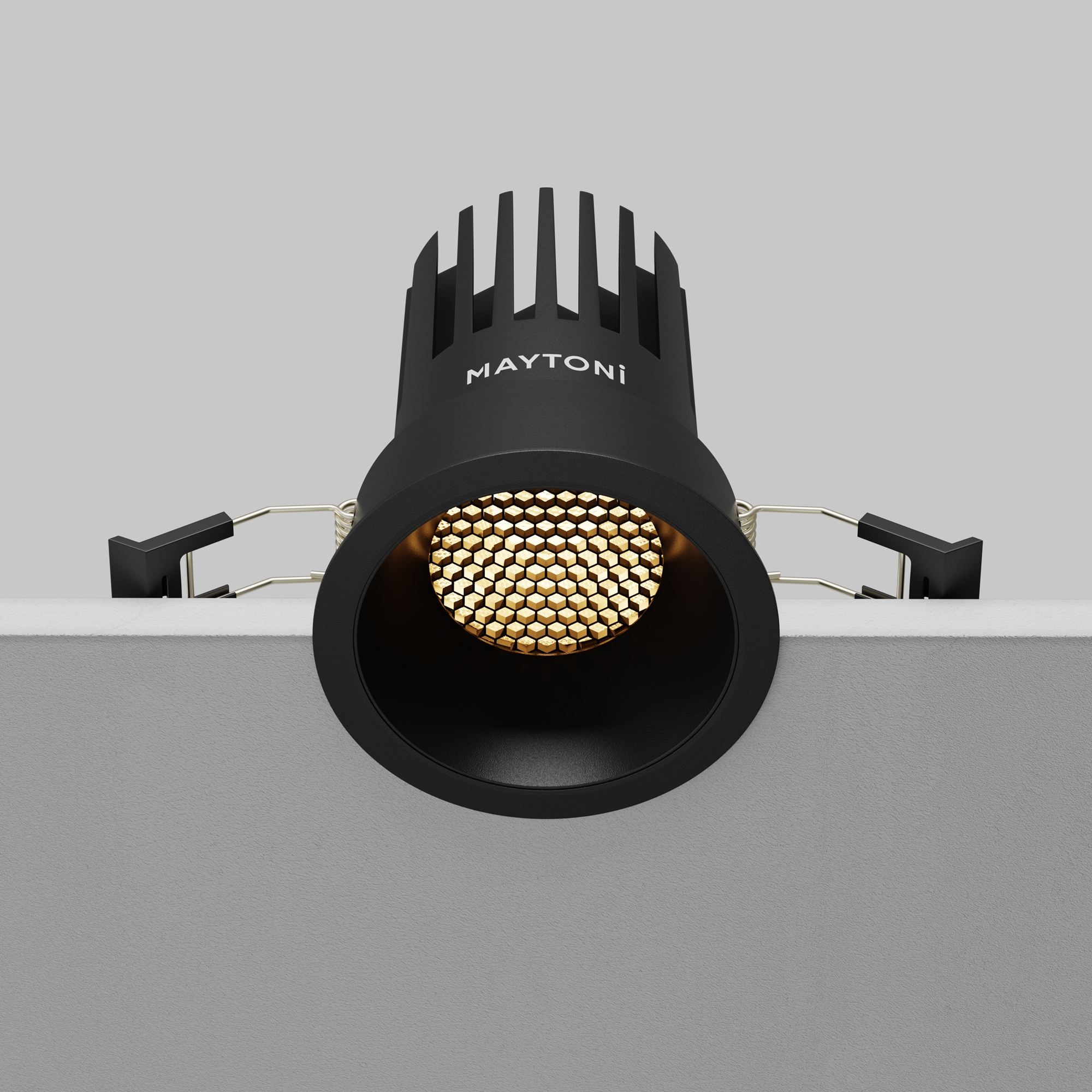 Встраиваемый светильник Maytoni Dip DL117-15W-2.7K-B_MY