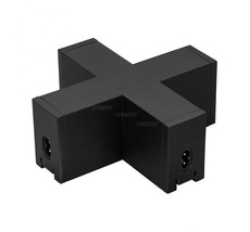Коннектор крестовой NEO-CLIP-38-CON-X-BK 026847_ARL