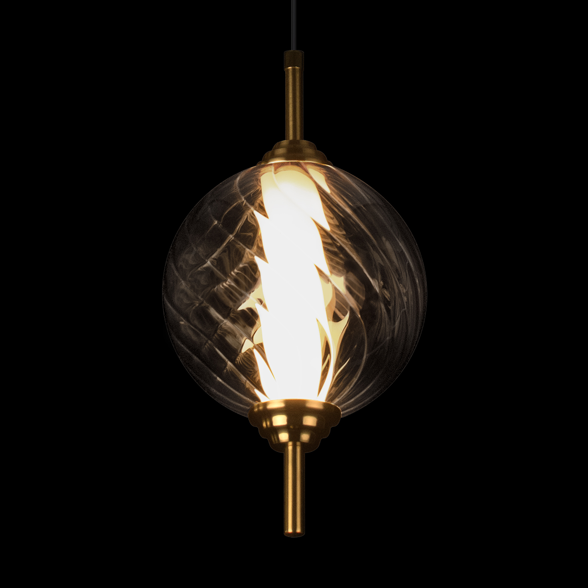 Подвесной светильник LOFT IT Helix 10421/B Smoke_LF