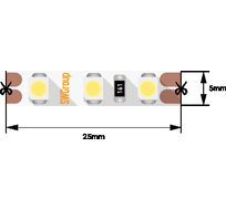 Лента со скотчем 3М светодиодная стандарт 3528, 120 LED/м, 9,6 Вт/м, 12В, IP20, Цвет: Нейтральный белый 00-00009702_SW