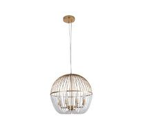 Подвесная люстра Newport ALINA 1718/C bronze_NP