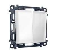 Комплект механизма 2-клавишного перекрестного выключателя 10A-250V ALFA QUANT (AP1030, VM125) Ambrella Volt MA103030_AMB