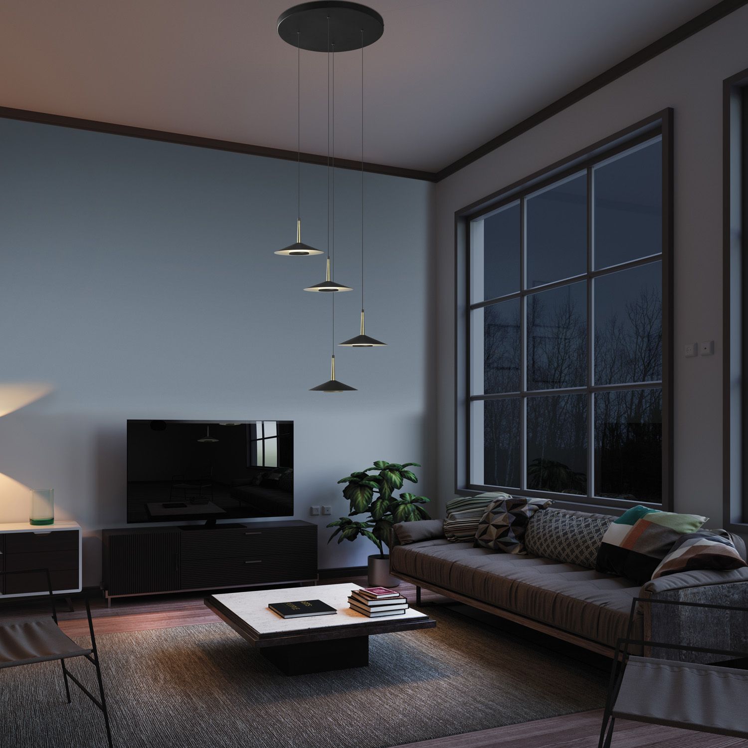 Подвесной светильник Mantra Orion 7476_MN