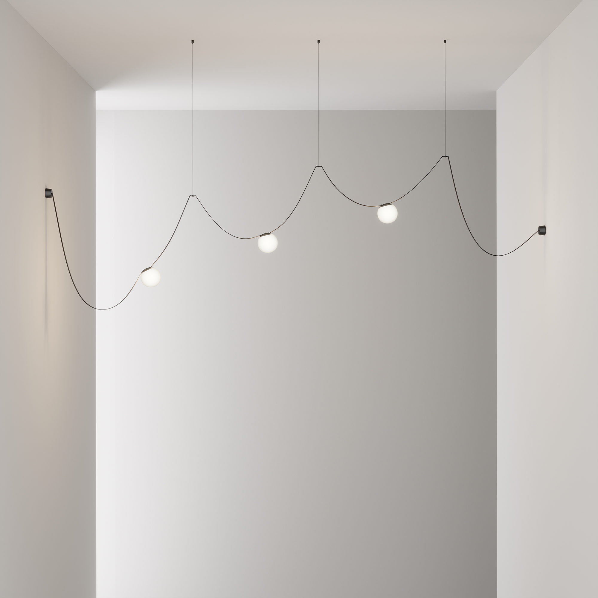 Комплект текстильной подвесной системы Maytoni TFC-Par-H07-GR_MY