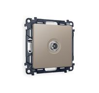 Розетка TV оконечная Ambrella Volt ALFA MA373010 50-870 MHz 1dB QUANT MA373010_AMB