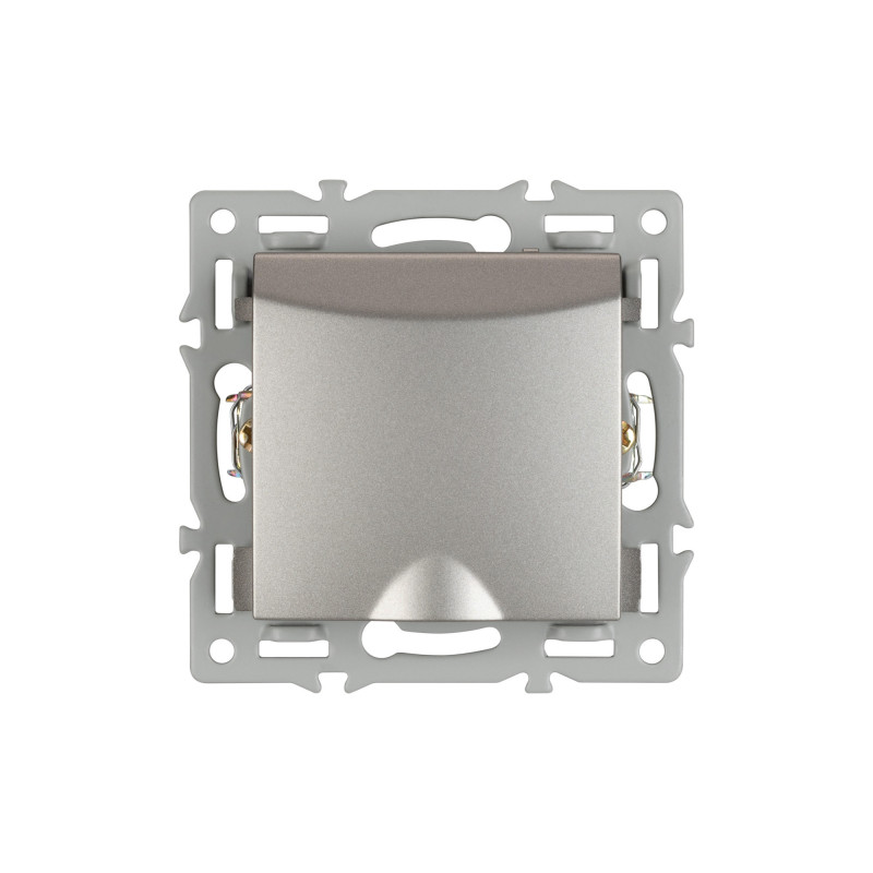 Розетка одинарная с крышкой Arlight SCT-MCP-PL 043747_ARL