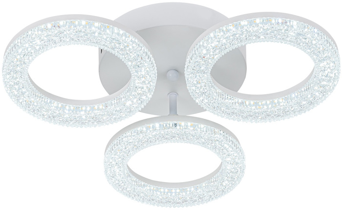 Люстра потолочная с пультом на 3 лампочки (+ночной режим) с пультом Escada 10281/3LED_ESC