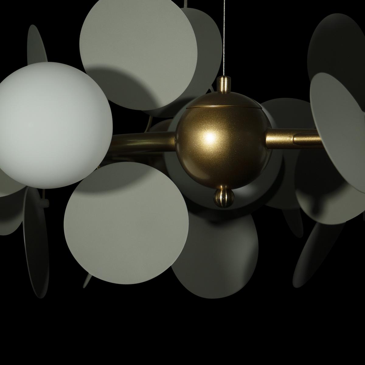 Подвесная люстра Loft IT Matisse 10008/700 Grey_LF