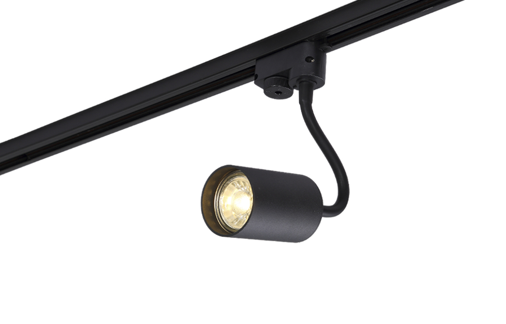 Светильник трековый однофазный Crystallux CLT 0.31 012 BL_CR