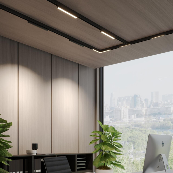 Трековый светодиодный светильник с переключателем цветовой темперетуры NOVOTECH VECTOR 359952