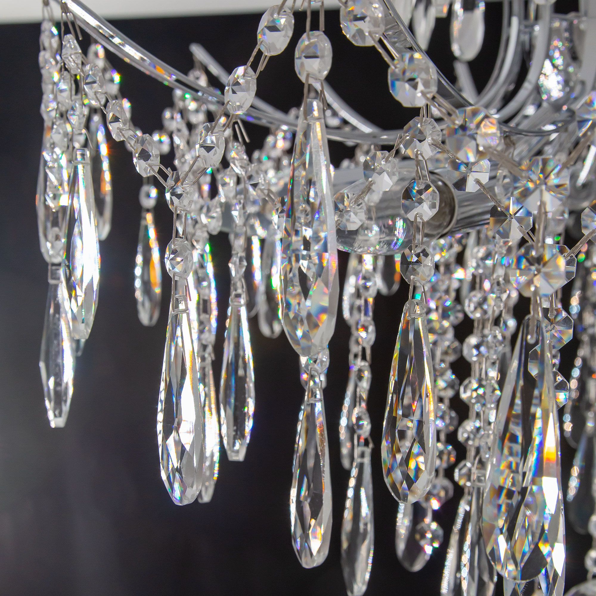 Потолочная люстра CitiLux Селена Хром CL302180