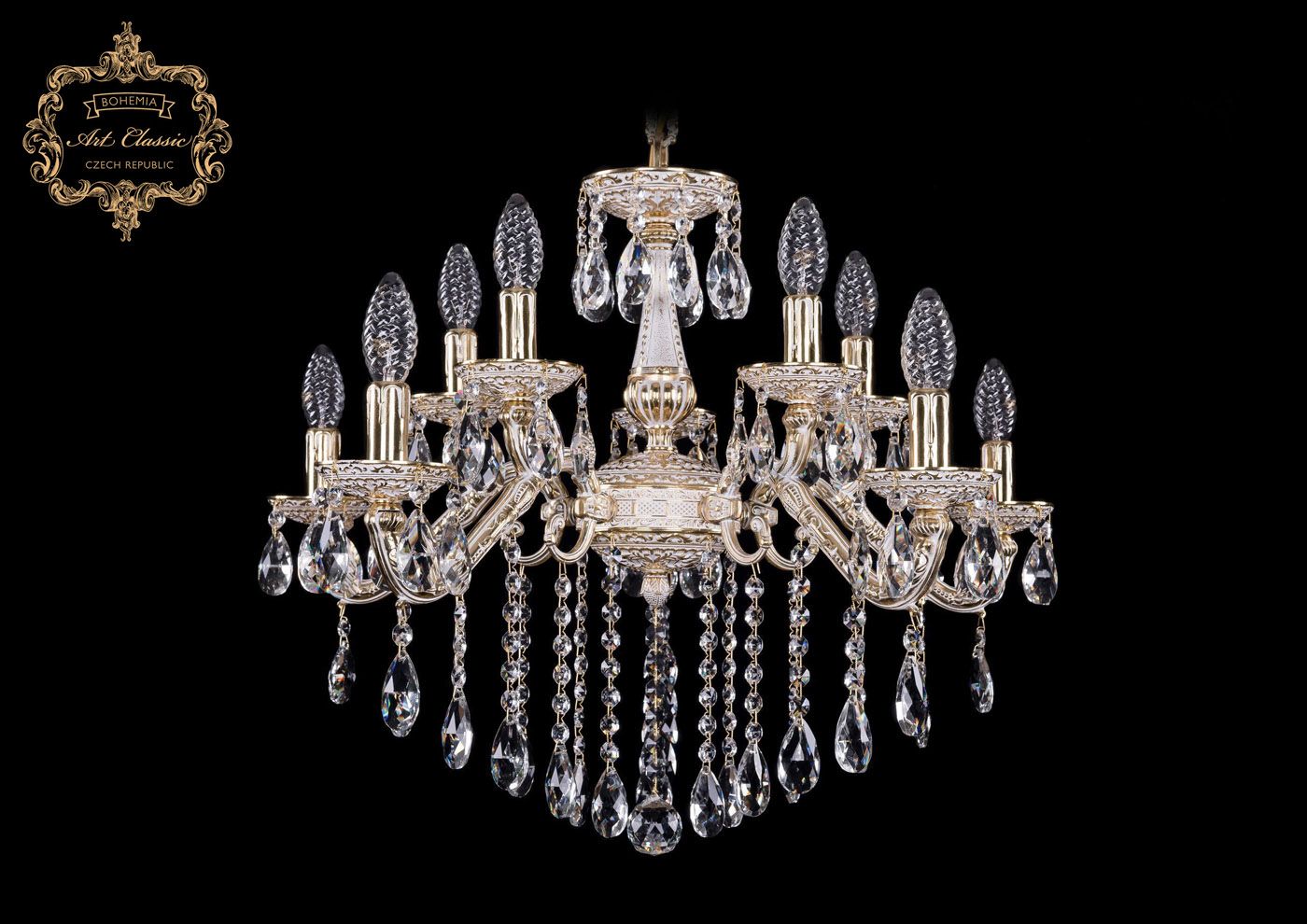 

Хрустальная люстра Bohemia Art Classic 31.03.10.222.B.GW.Sp, 31.03.10.222.B.GW.Sp