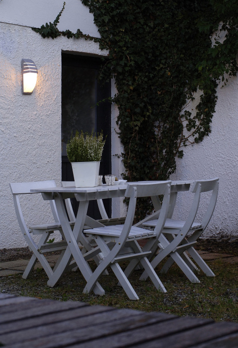 Настенный светильник уличный IP44 Oasis Light 1836 Gr_OL