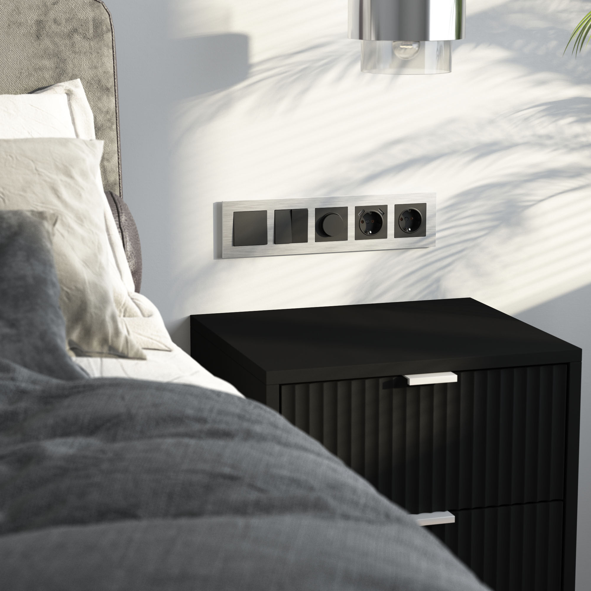 Рамка на 5 постов Werkel AluMax a069965_WR